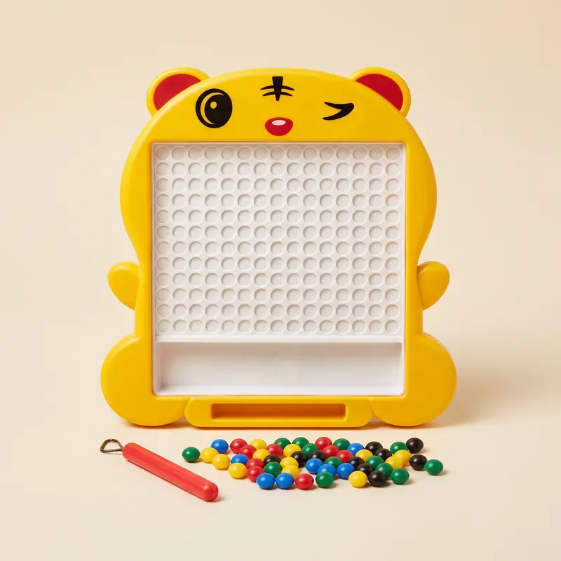 Magnetic Drawing Board for Kids Tiger Shape view 3