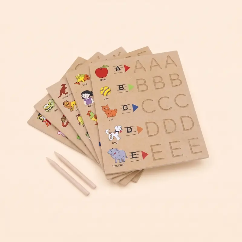 Hi Life Tracing Board Alphabets Upper Case with objects view 2