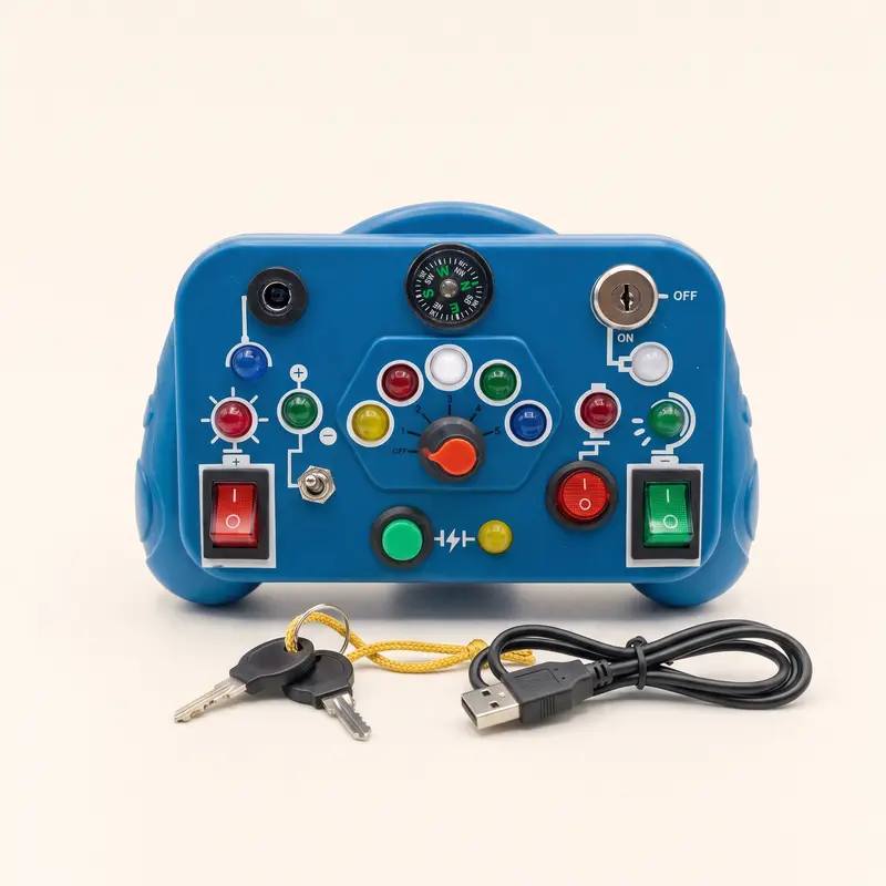Advanced Montessori Busy Board Switch Light Toy view 3