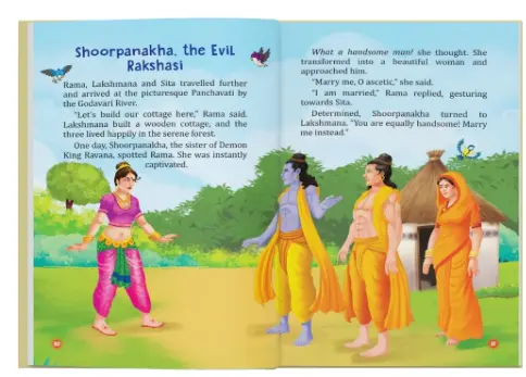 Illustrated Tales Ramayana Book for Kids view 2