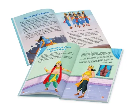 Illustrated Tales Ramayana Book for Kids view 4