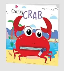 Cranky Crab - Story Board Book with Zip