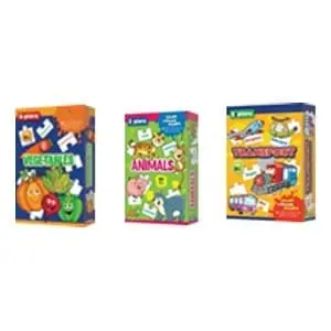 Explore Puzzles -3 Animals, Vegetables & Transport