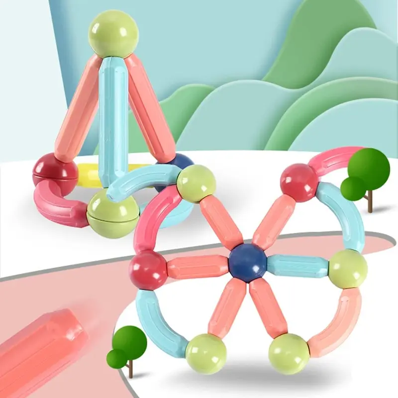 Magnetic Sticks 42 piece view 2