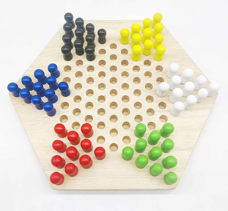 Wooden China Checker