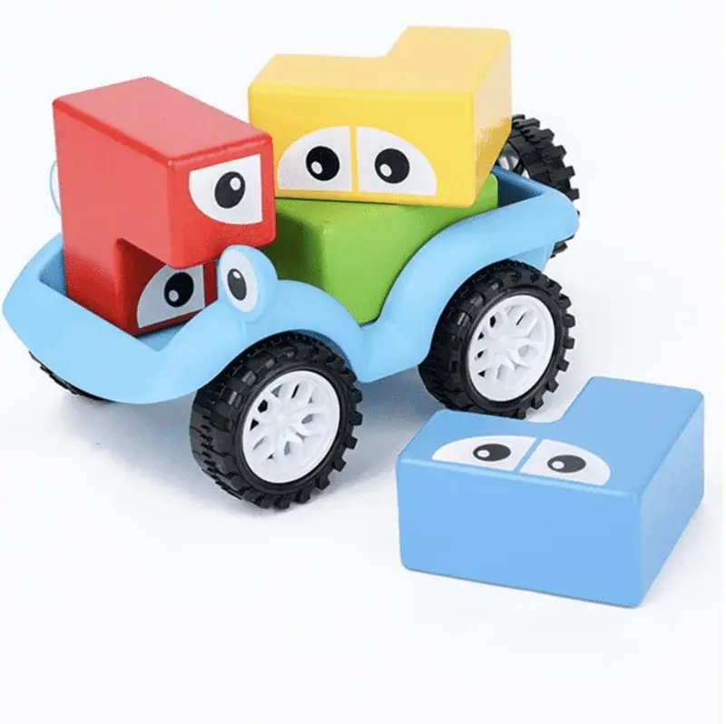 Wooden Smart Interest Car view 2