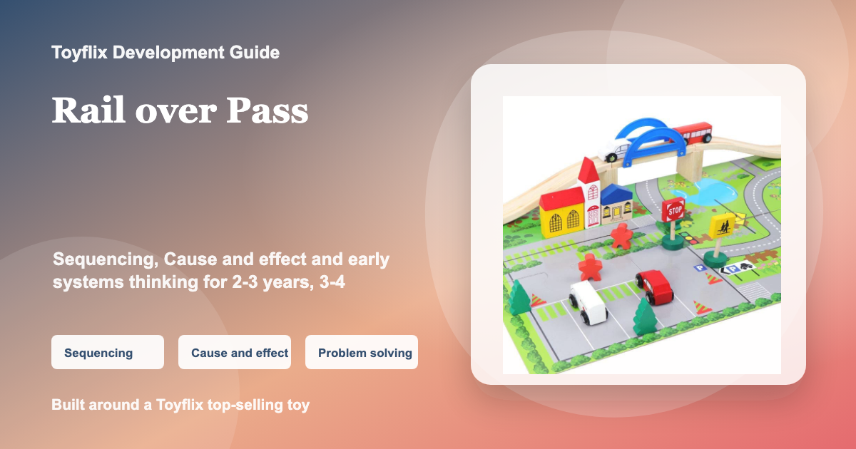 Rail over Pass developmental skills cover for Toyflix blog