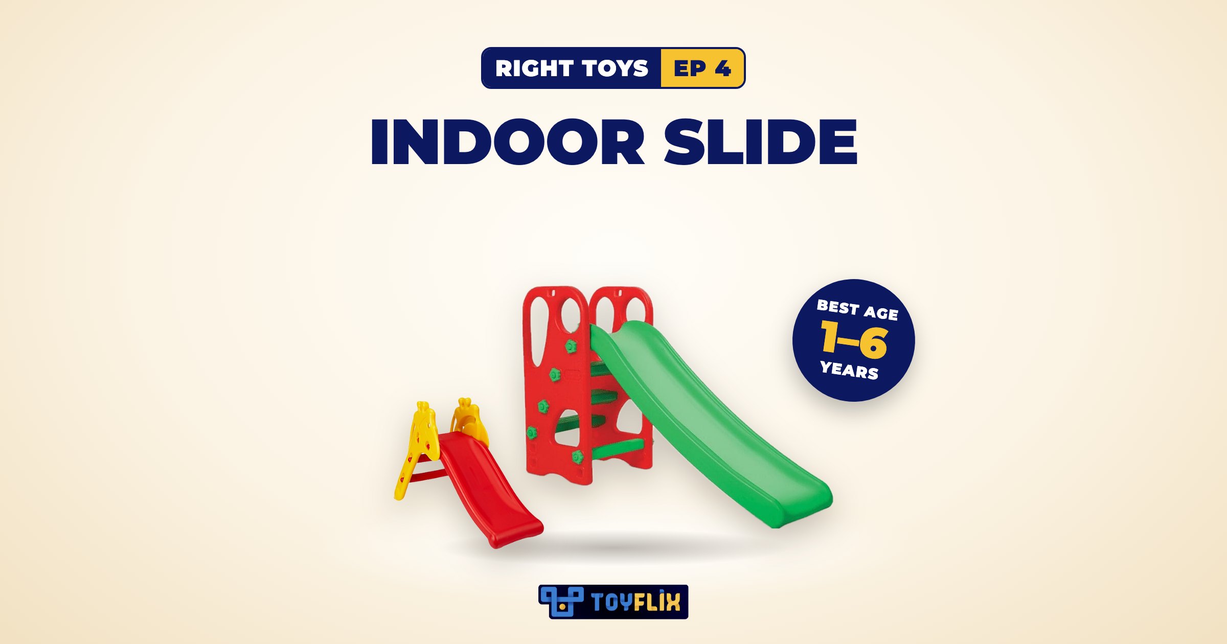 Toyflix Review: indoor slides for toddlers, best age 1–6 years