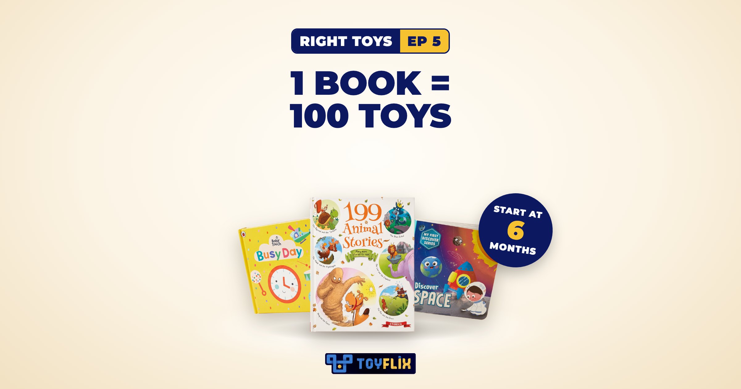 Toyflix Review: children's books, start at 6 months