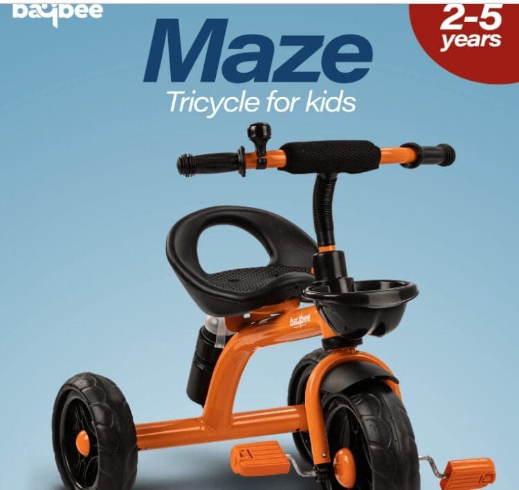 Baybee Maze Baby Tricycle for Kids view 3