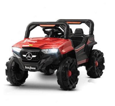 Baybee Viper Rechargeable Battery Operated Electric Jeep - Red/Blue
