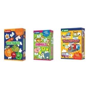 Explore Puzzles -3 Animals, Vegetables & Transport view 3