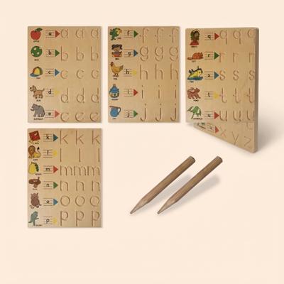 Hi Life Tracing Board Alphabets Lower Case with objects