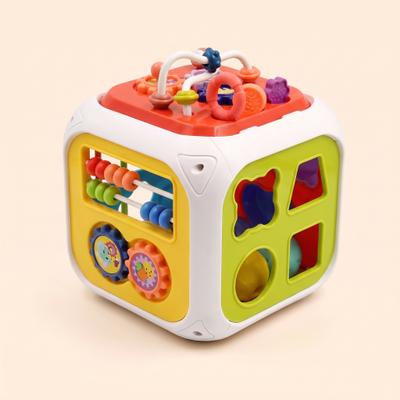7 in1 Montessori Shape Sorting Cube for Babies