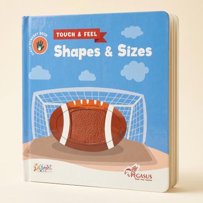Touch & Feel Board Book Shapes and Sizes