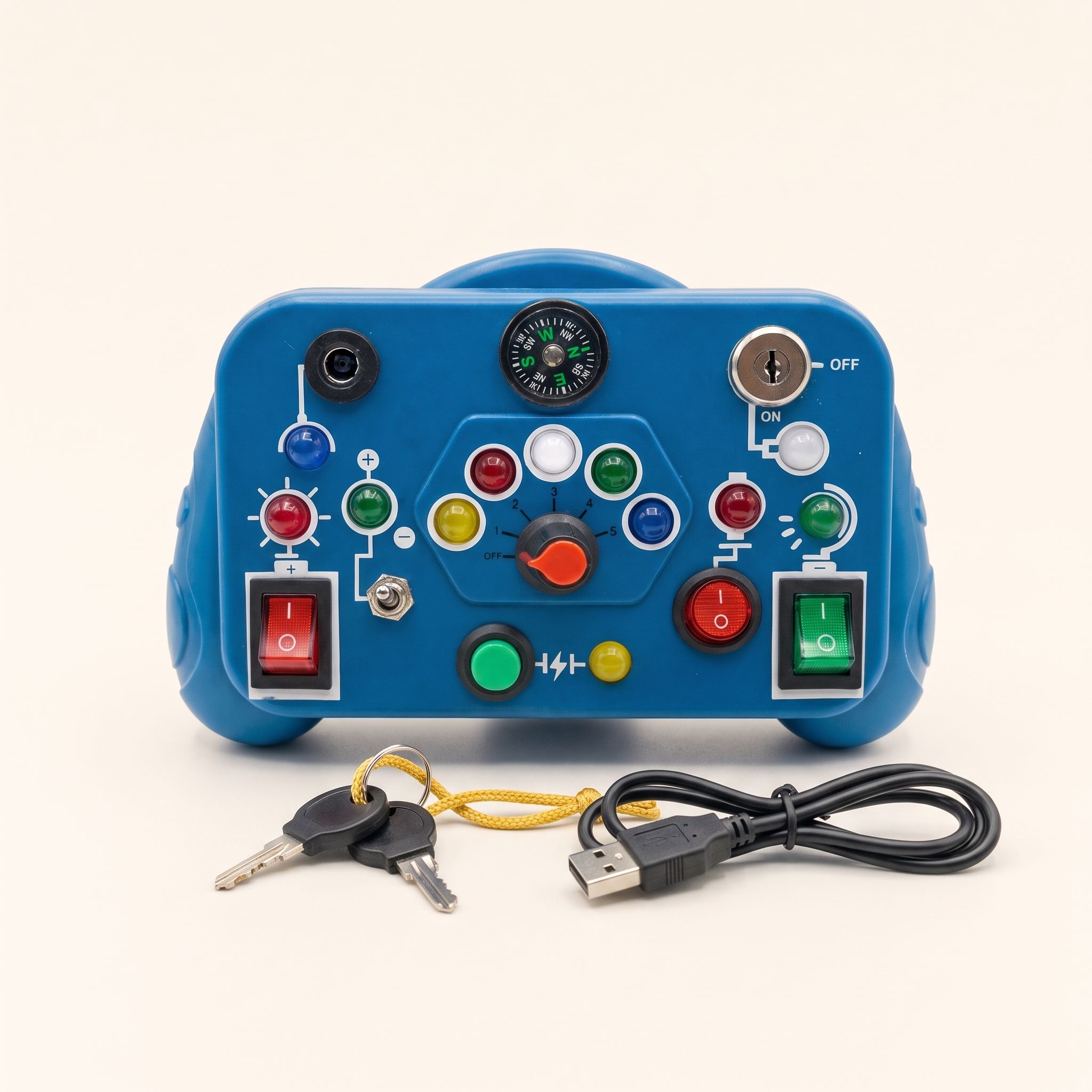 Advanced Montessori Busy Board Switch Light Toy view 3