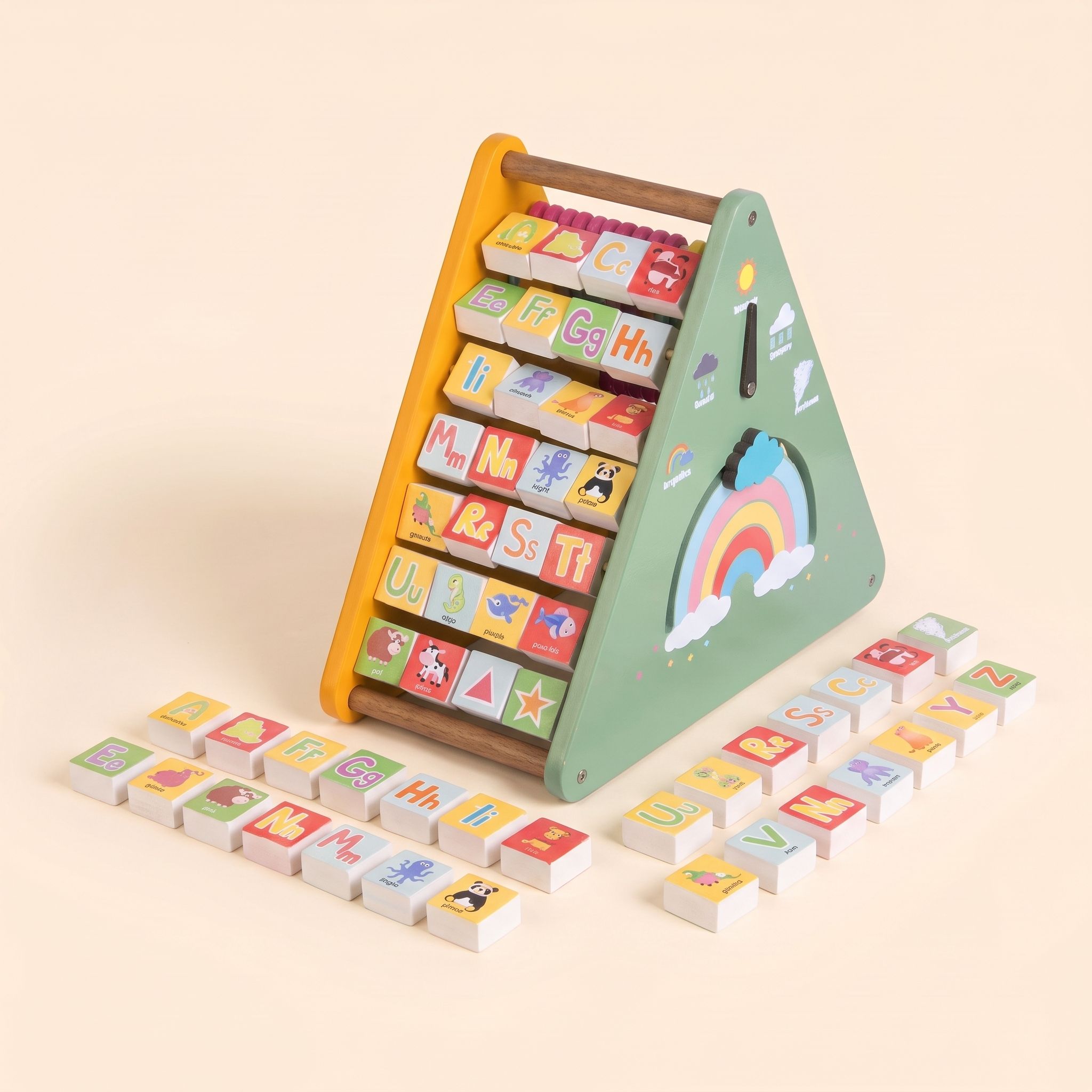 Wooden Activity Triangle view 6
