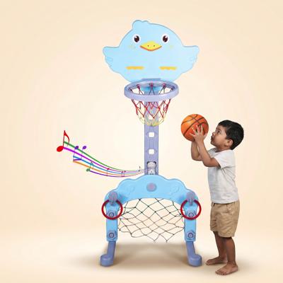 Playgro 3 in 1 Basketball Shooting + Football + Ring Games