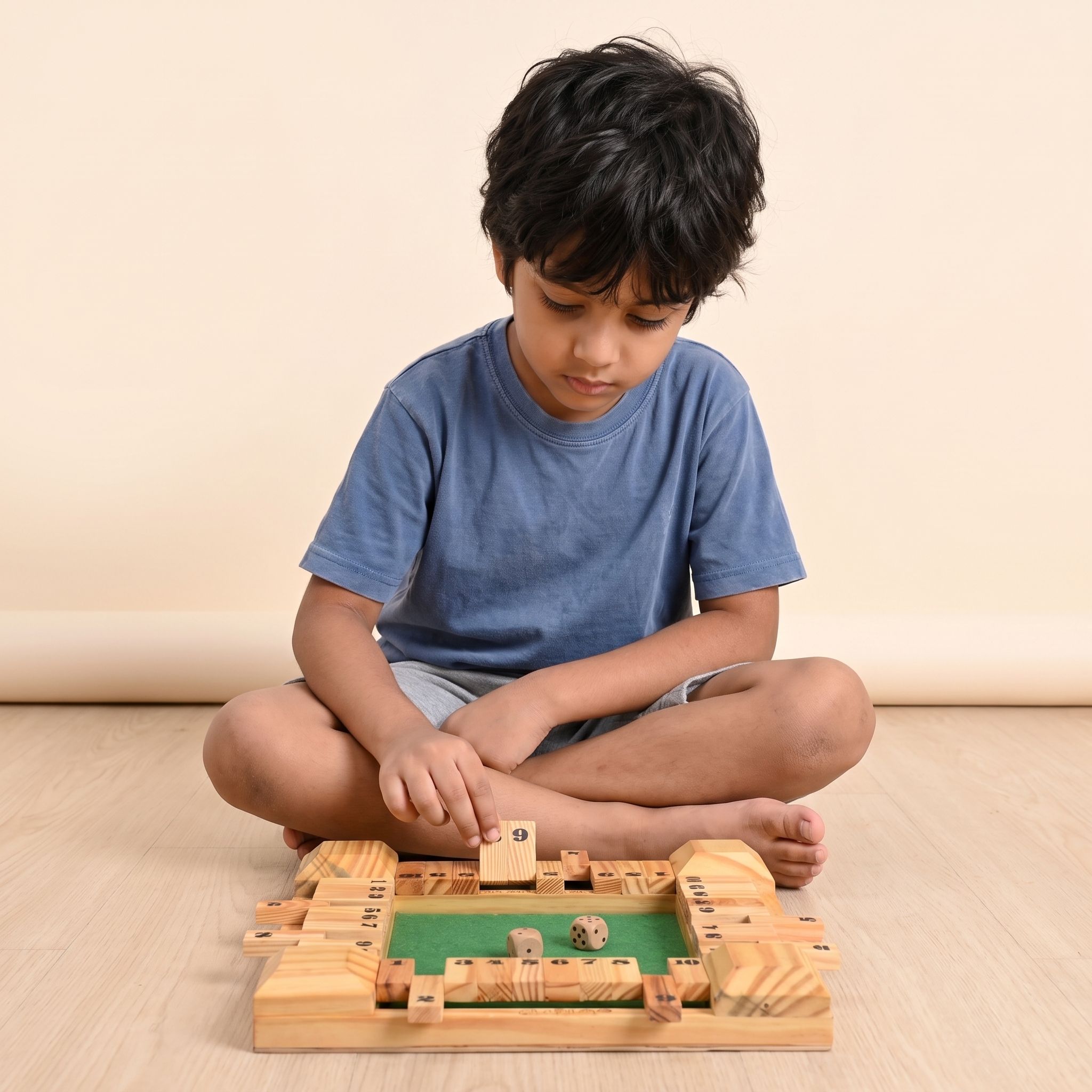 Shut the Box Wooden Toy