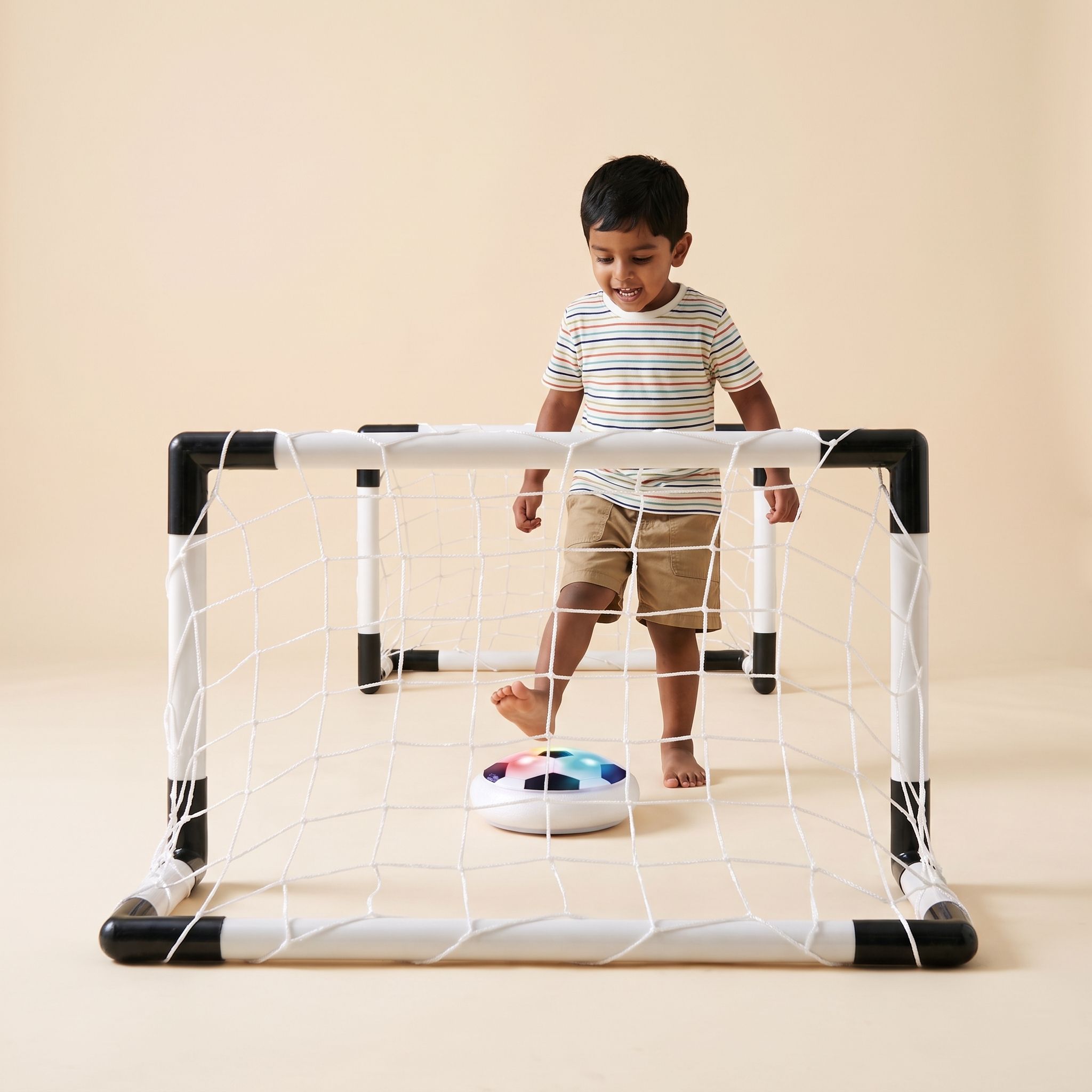 Air Soccer Goal Set