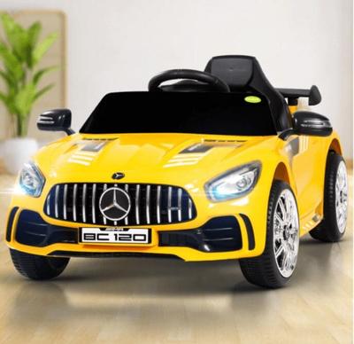Spyder Pro Battery Operated Car - White/Yellow/Red