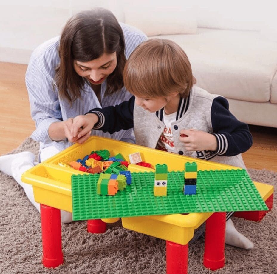 Sand Table with Kinetic Sand & Moulds