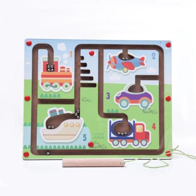 Modes of Transport Magnet Maze Board