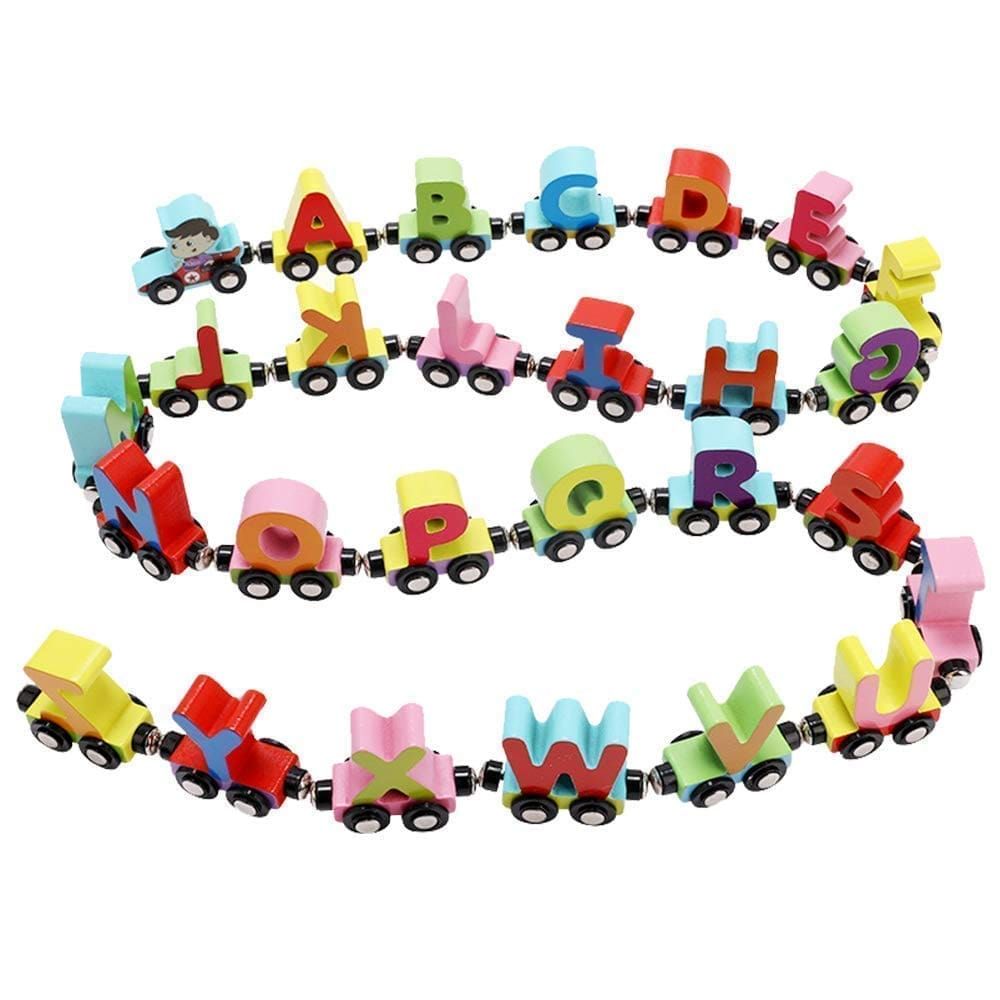 Montessori Learning Alphabet Magnetic Trai view 4