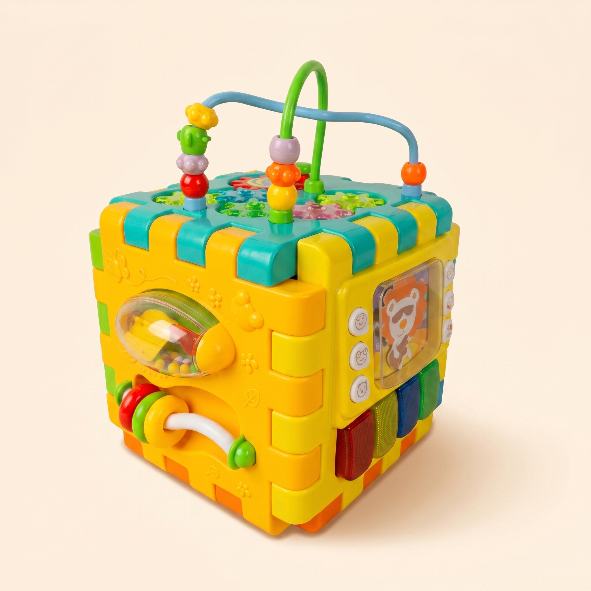 Plastic Activity Cube