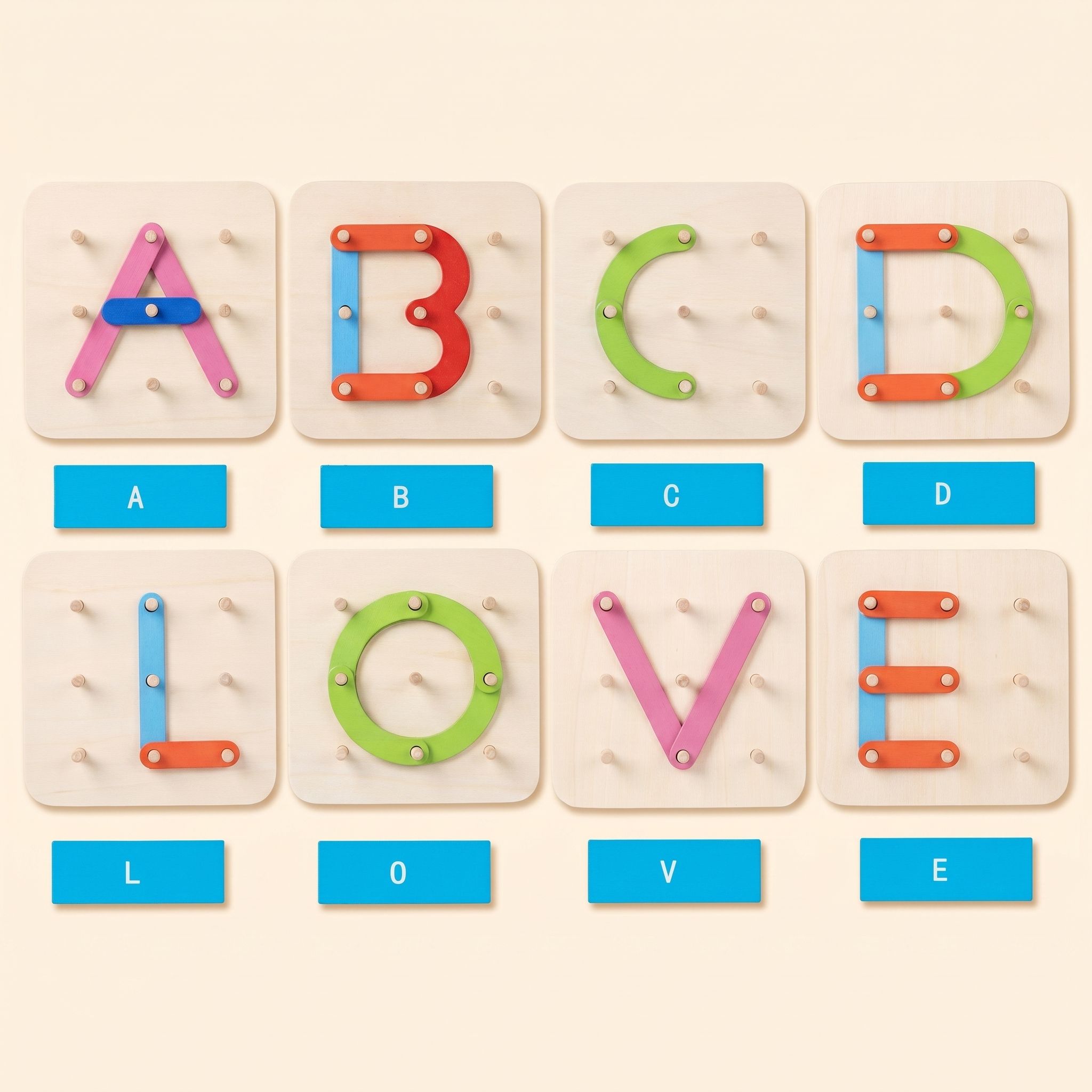 Wooden Learning cum Puzzle
