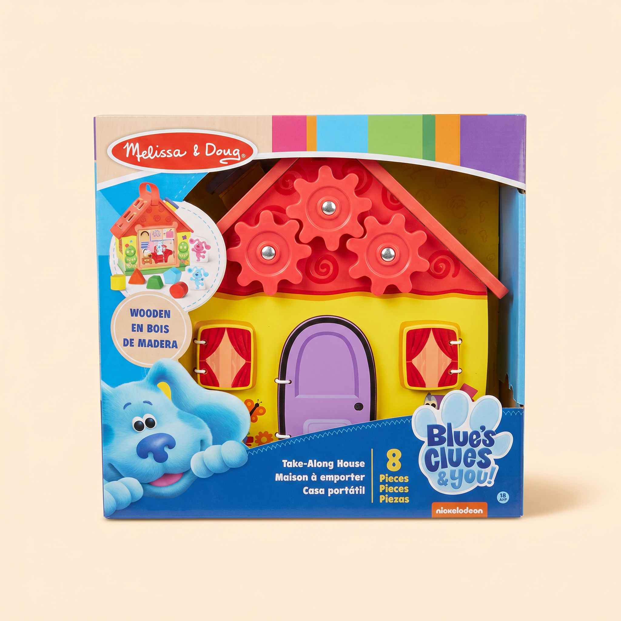 Melissa and Doug -Take Along House Wooden