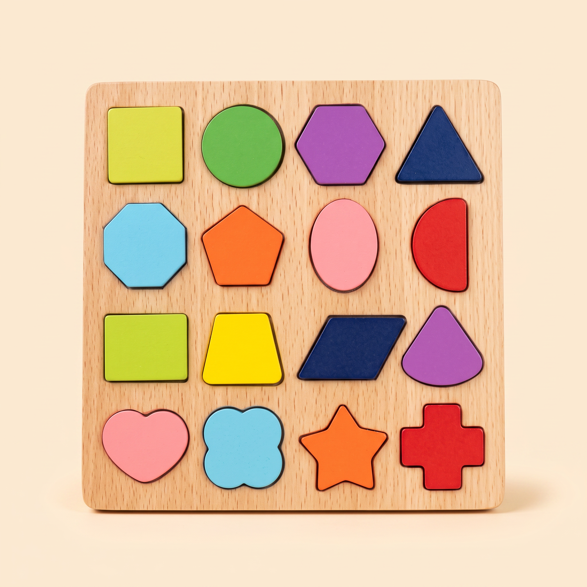 Brain Booster Shapes Puzzle Toys