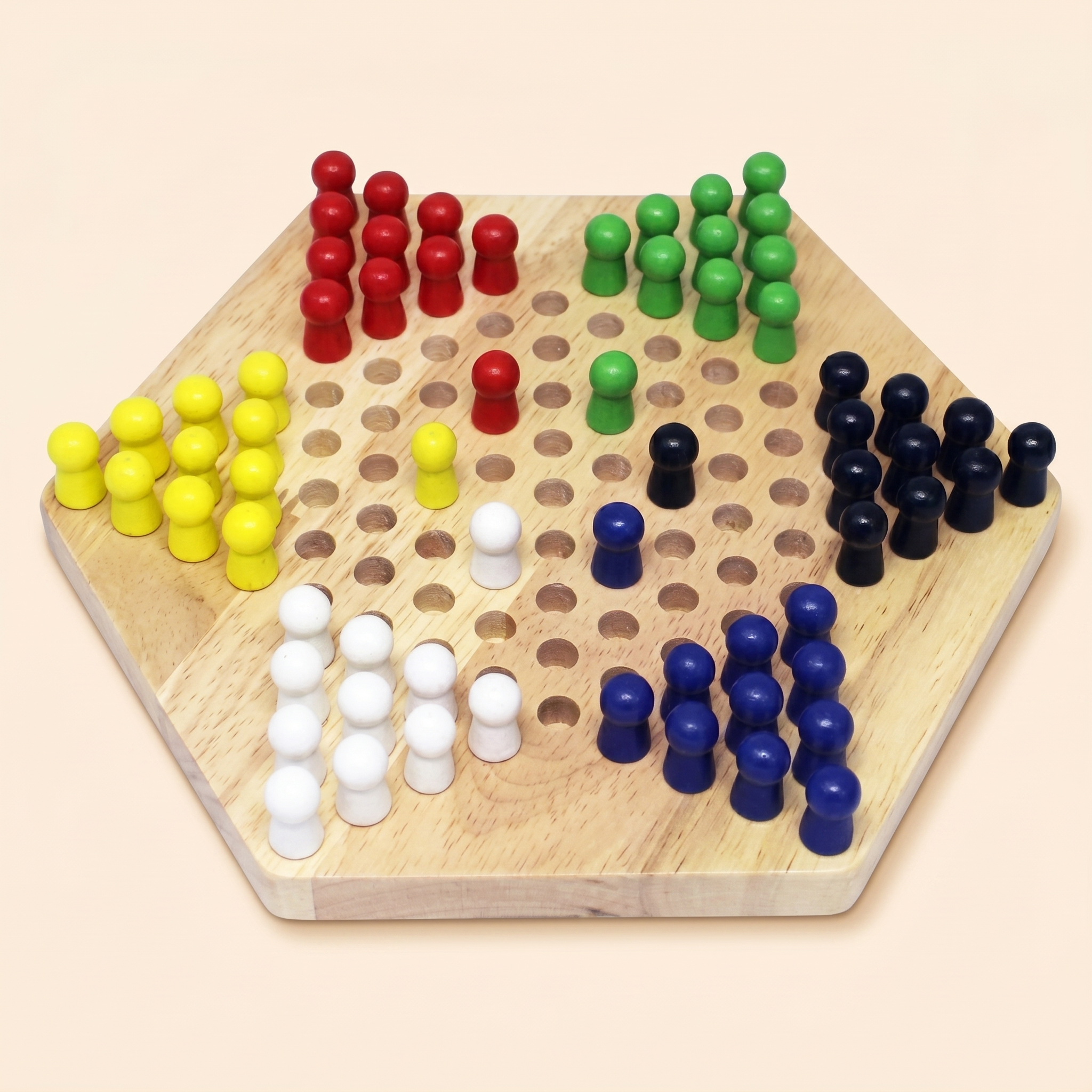 Wooden China Checker