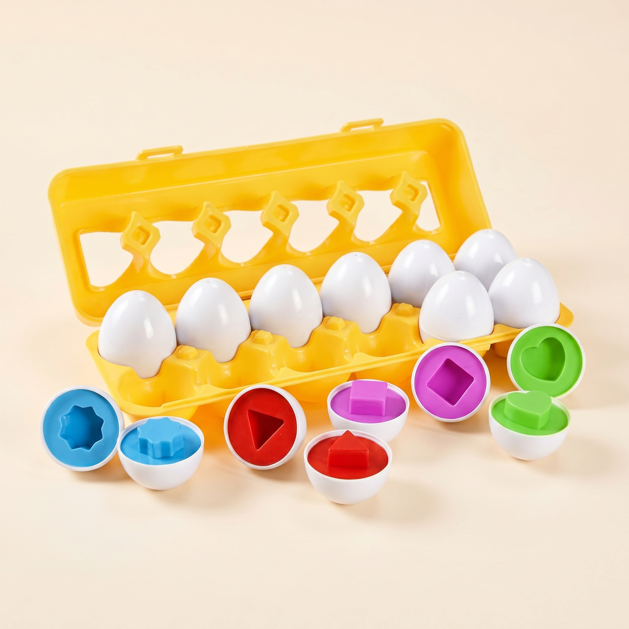 Matching Eggs Numbers & Colors