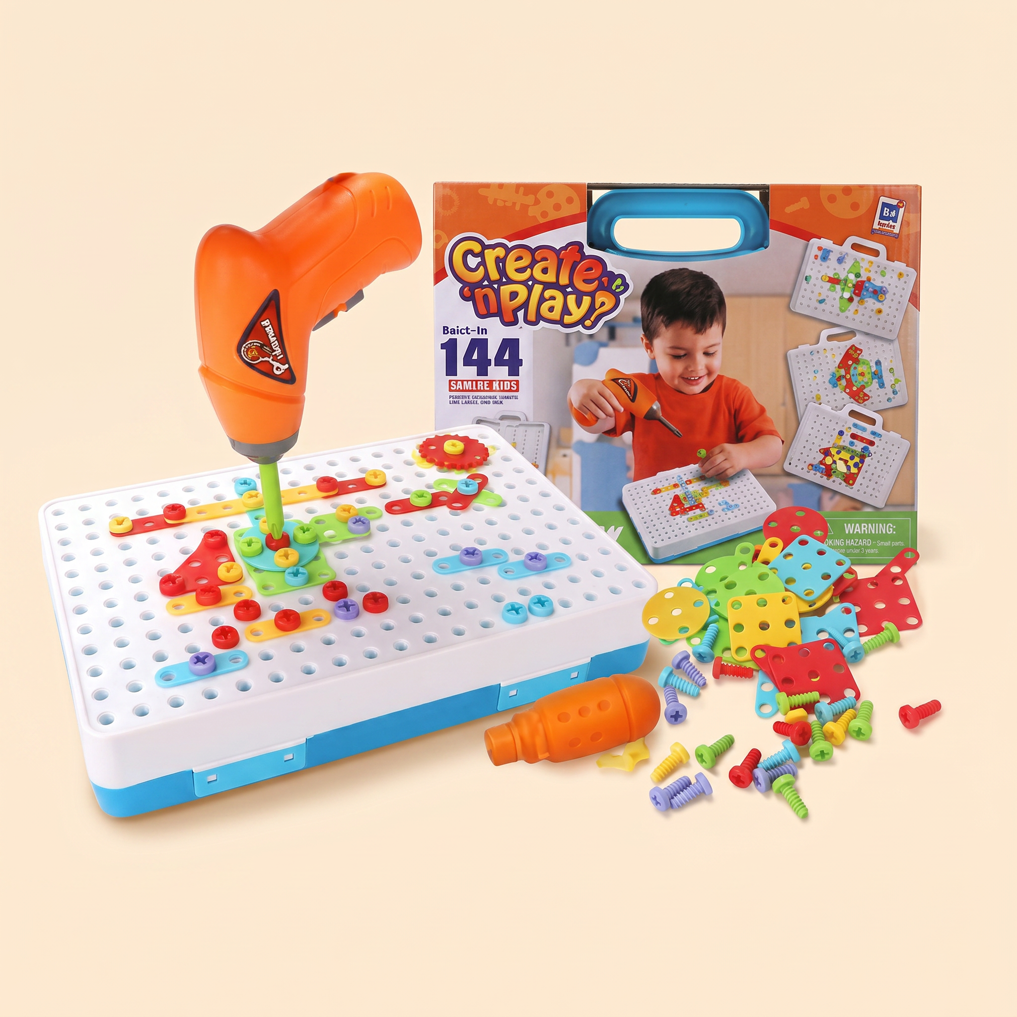 Drilling set creative puzzle