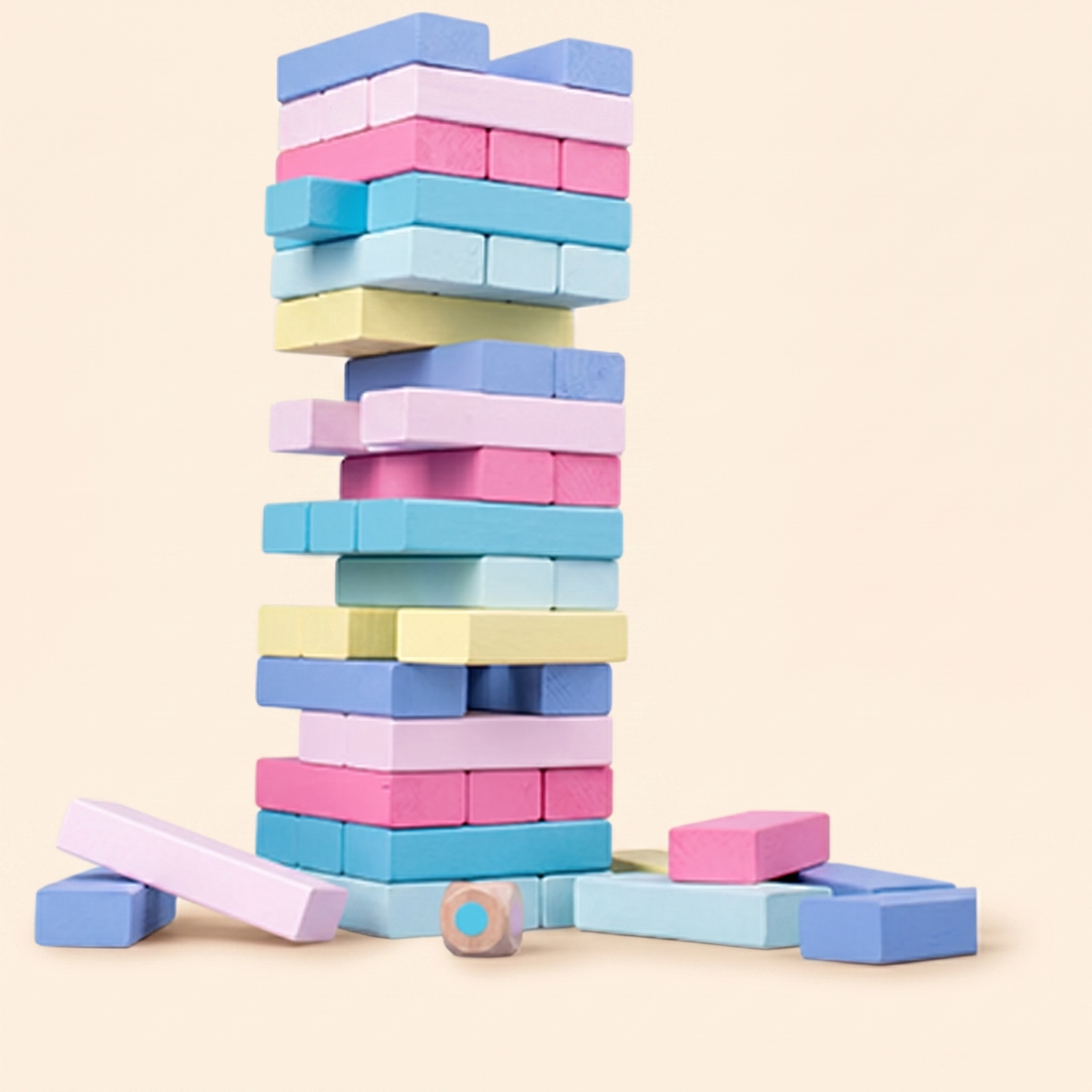 Cartoon Jenga