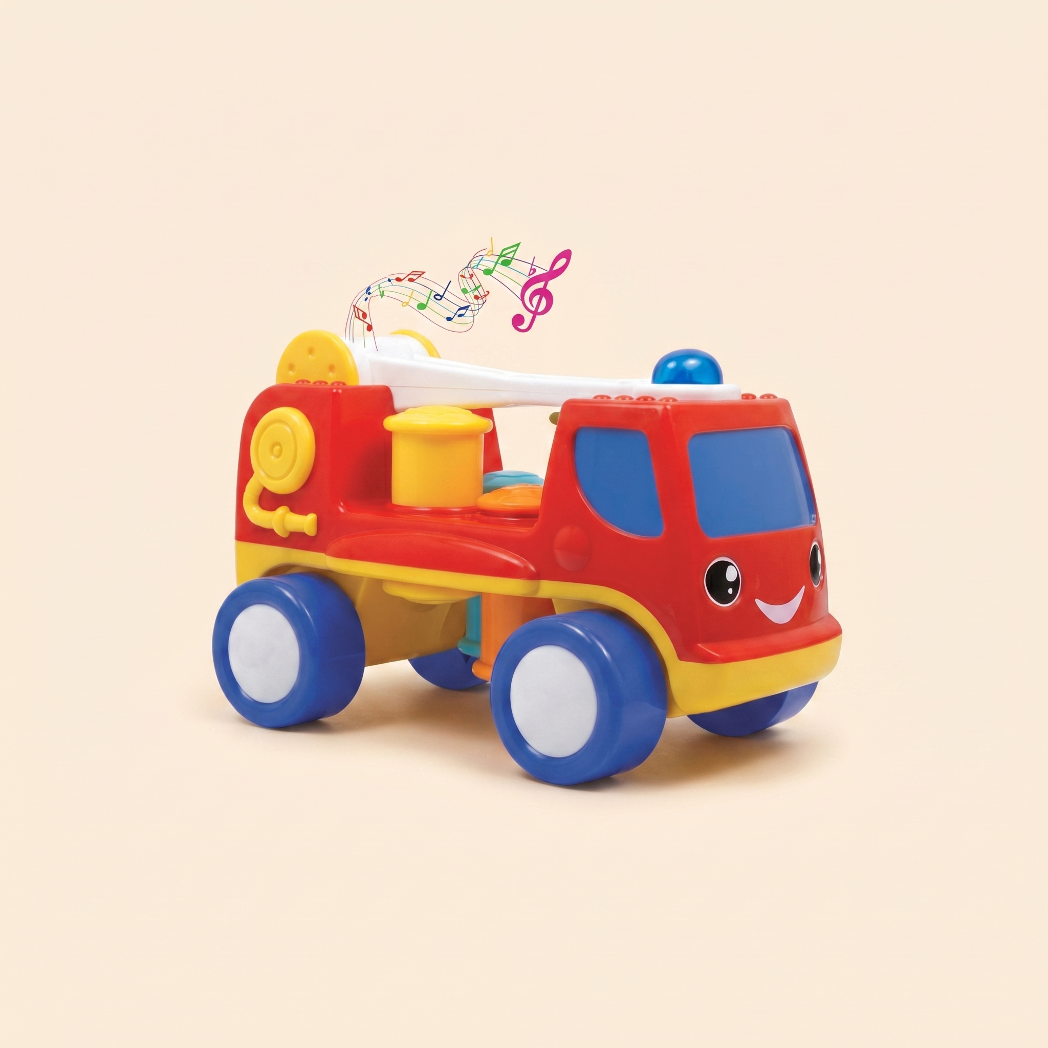 Giggle Peg Basher Fire Engine