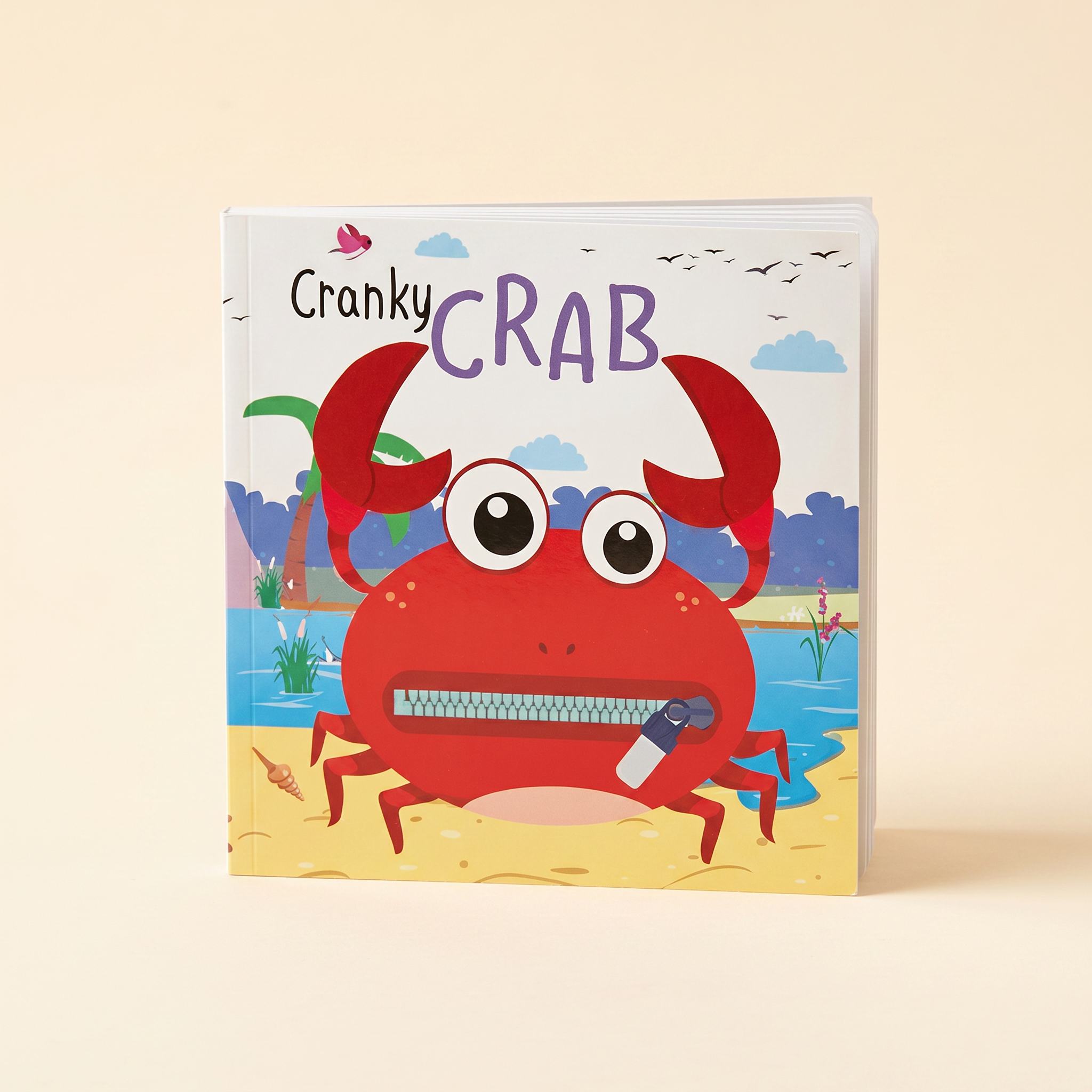 Cranky Crab - Story Board Book with Zip view 2