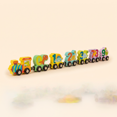 magnetic number train