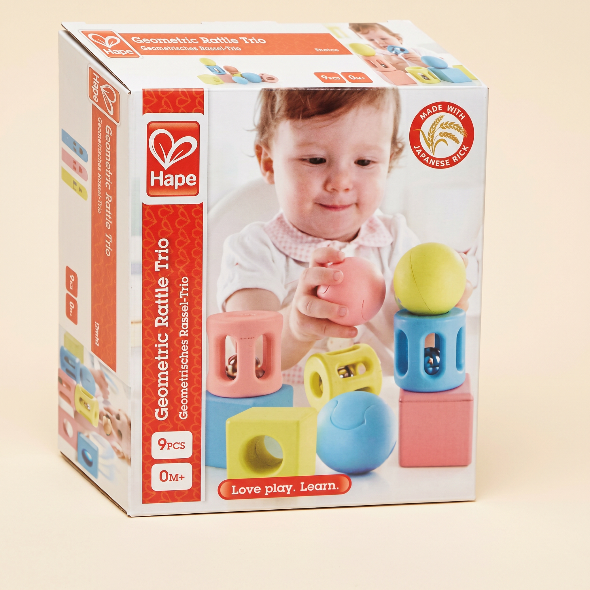 HAPE Geometric Rattle Trio
