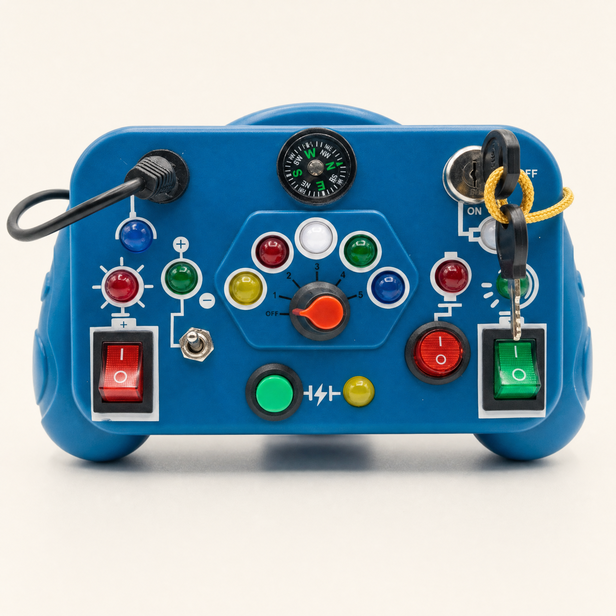 Advanced Montessori Busy Board Switch Light Toy view 2