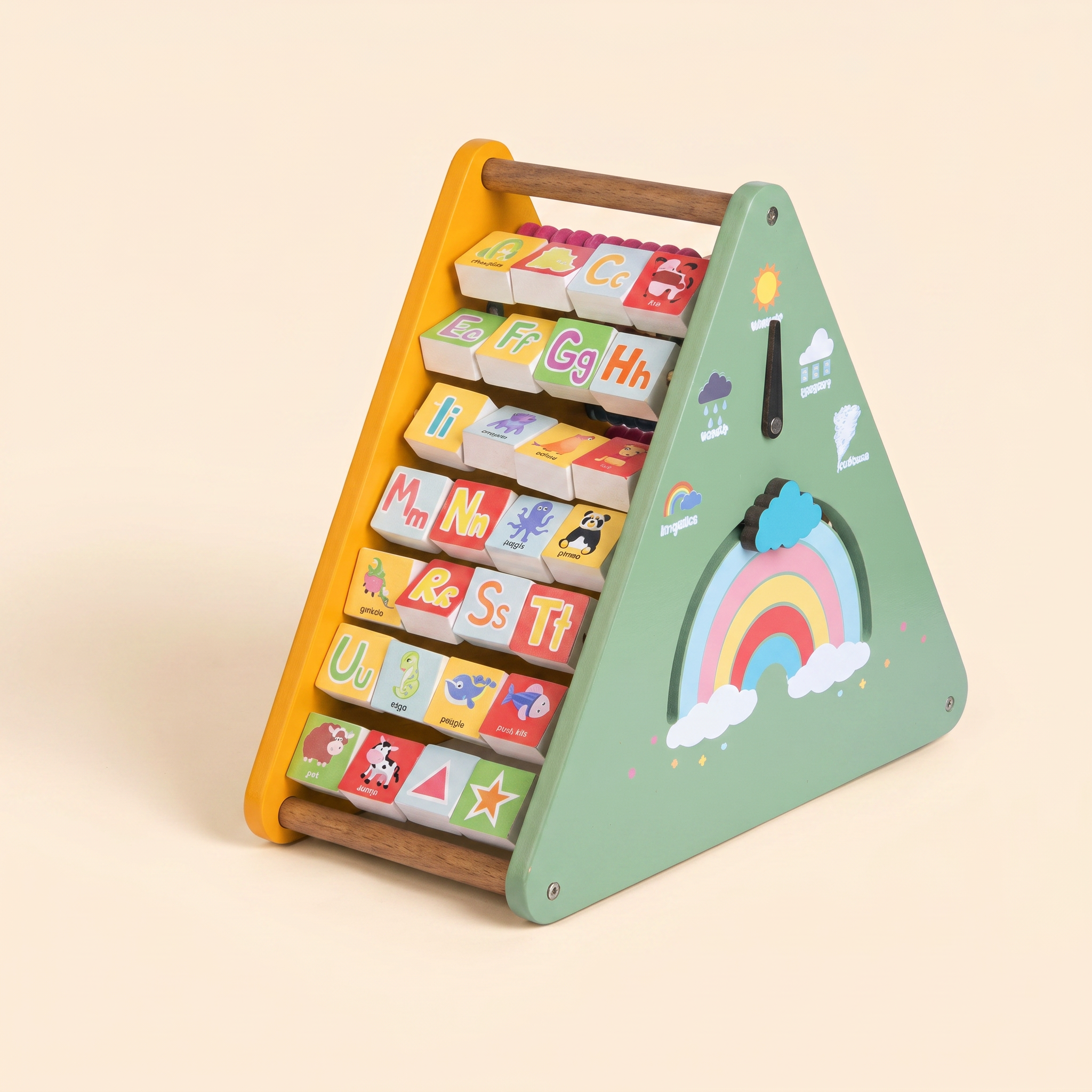Wooden Activity Triangle