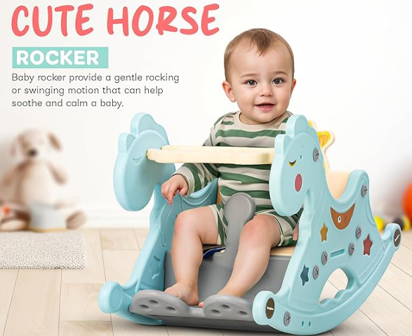 Horse Ride-on Toy for Kids view 2