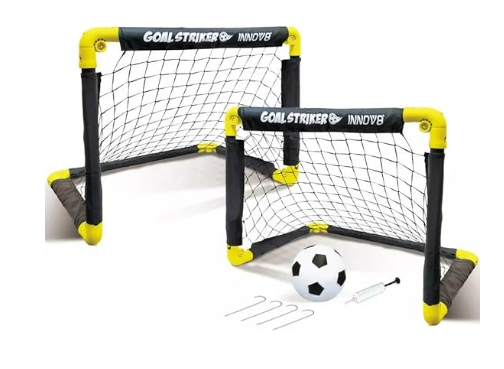 Folding Double Mini Soccer Goalset view 4