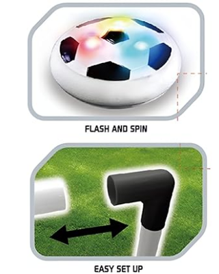 Air Soccer Goal Set