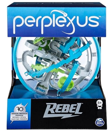 PERPLEXUS Spin Master Games Funskool Rebel 3D Maze Game with 70 Pcs Obstacles for Kid