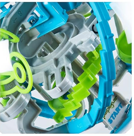 PERPLEXUS Spin Master Games Funskool Rebel 3D Maze Game with 70 Pcs Obstacles for Kid view 3
