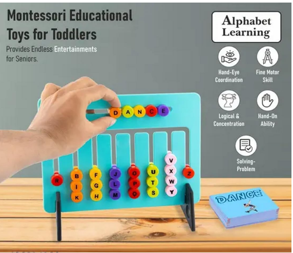 2 in 1 Montessori Brain Game for Kids