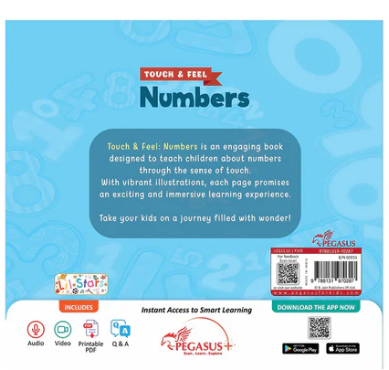Touch & Feel Board Book Numbers