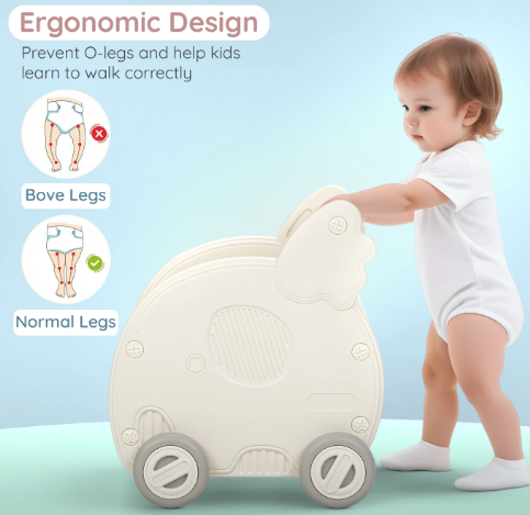 Baybee 2 in 1 Baby Push Walker view 4